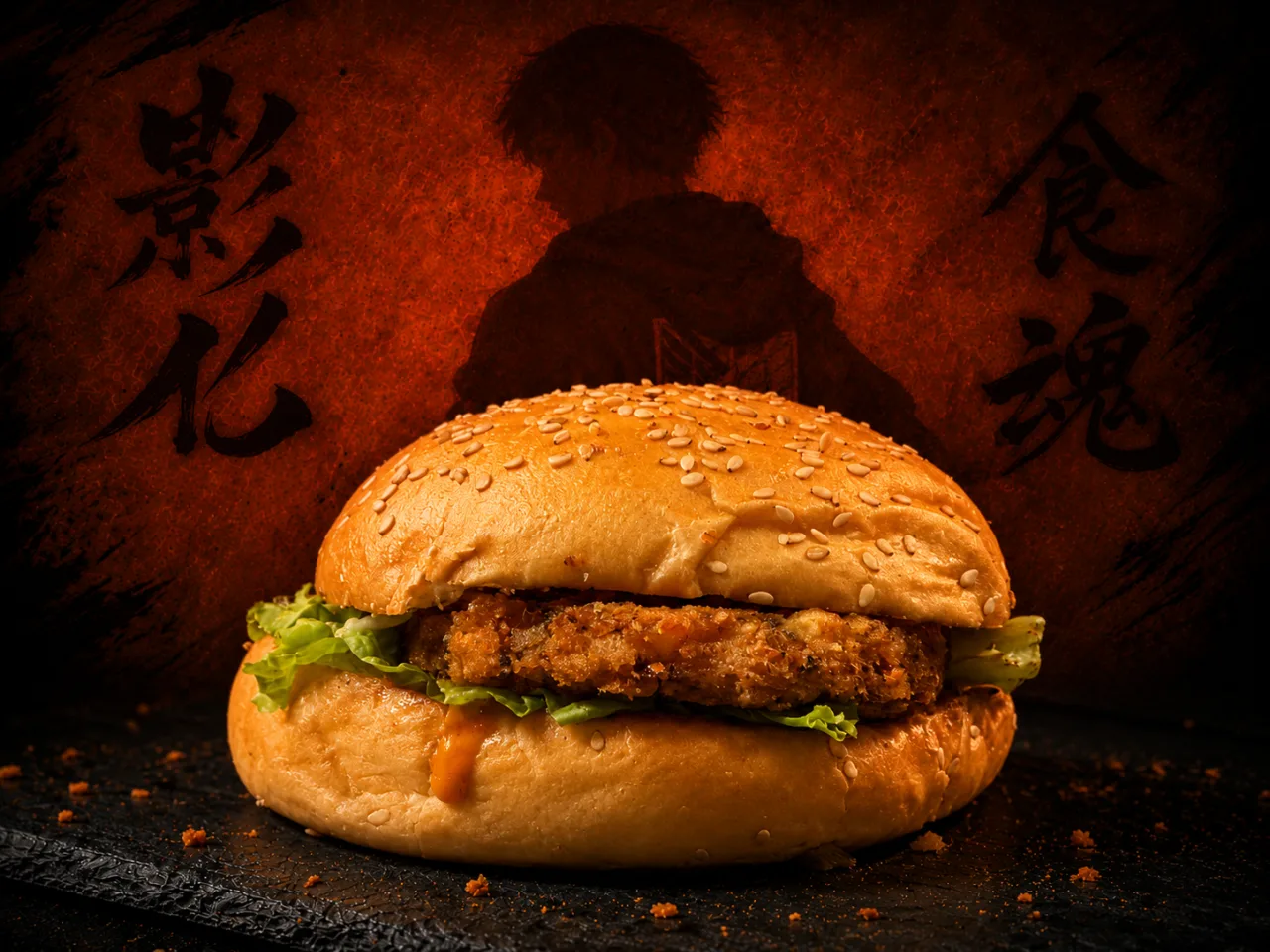 Coleslaw paneer, nashville chicken & burgers food photography by Pleny