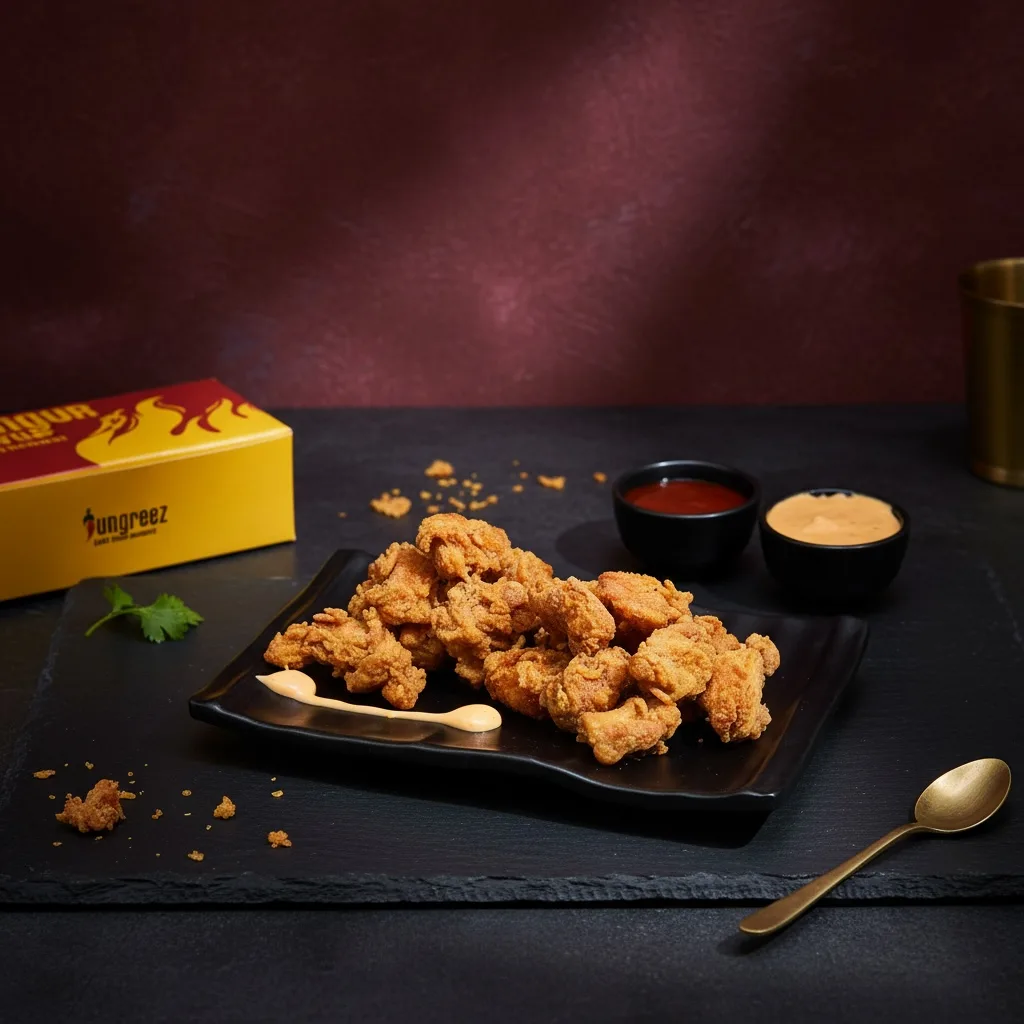 Chicken popcorn After
