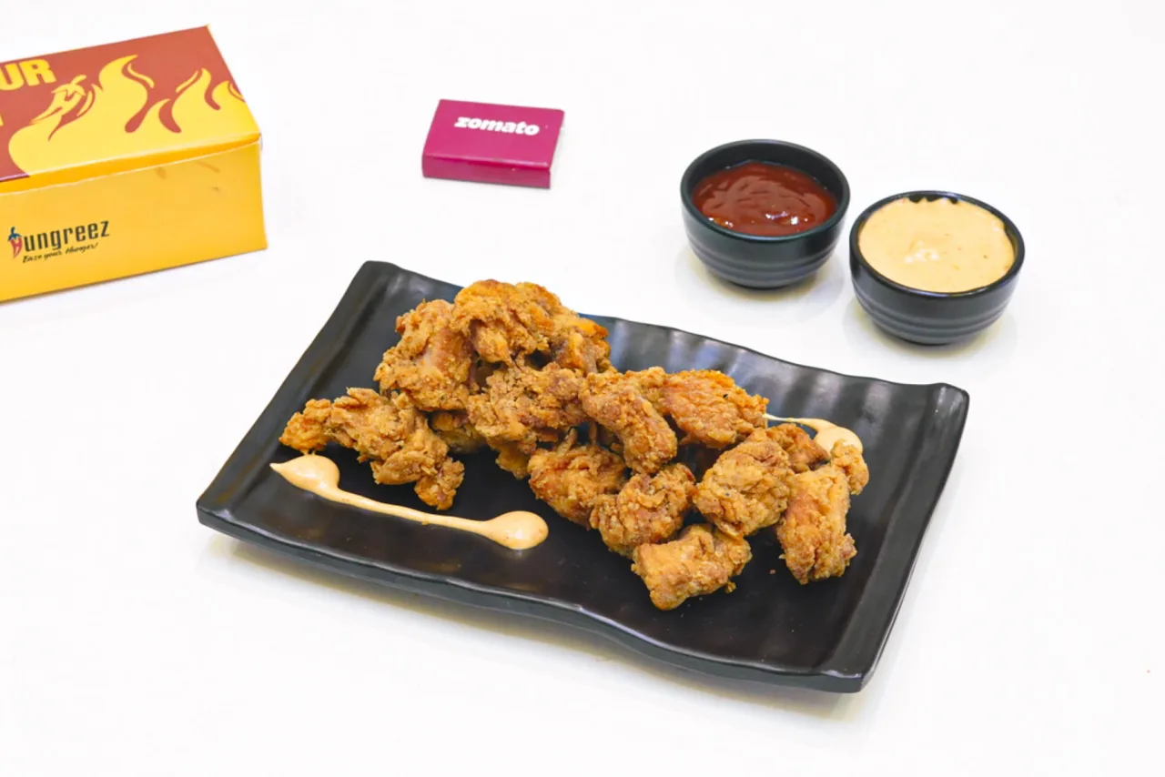 Chicken popcorn Before