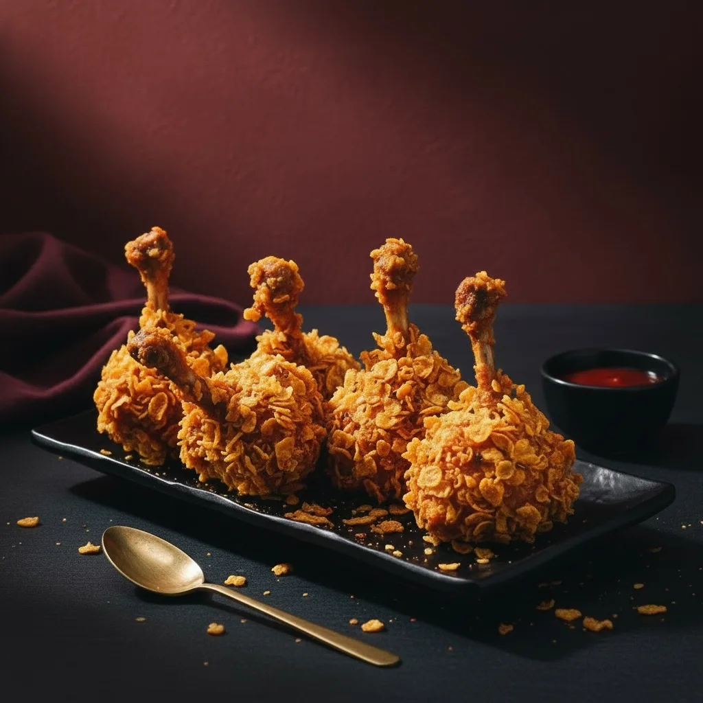 Crispy chicken lollipop After