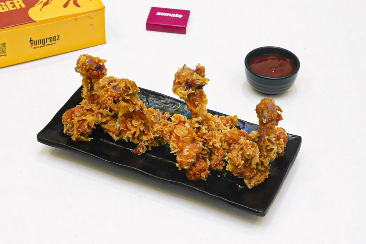 Crispy chicken lollipop Before
