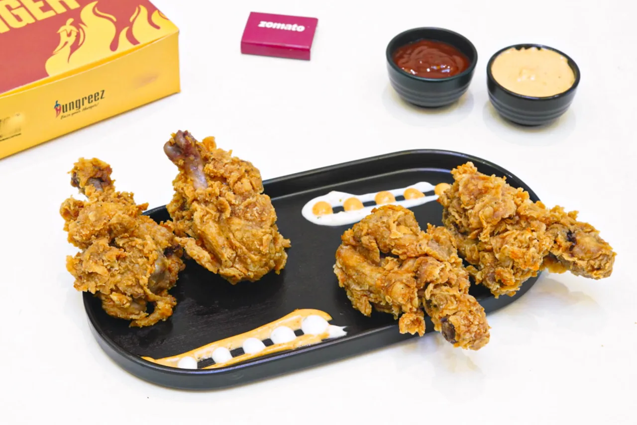 Peri peri chicken leg Before
