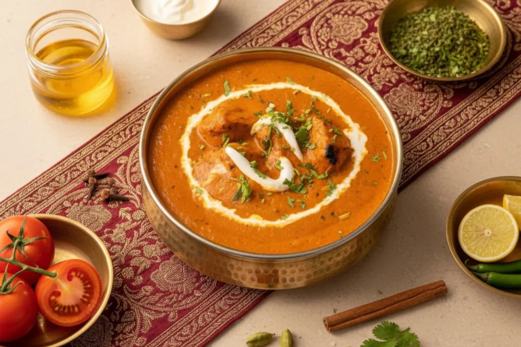 Zafrani Darbar, butter chicken menu photo, biryani, grills & rolls food photography by Pleny