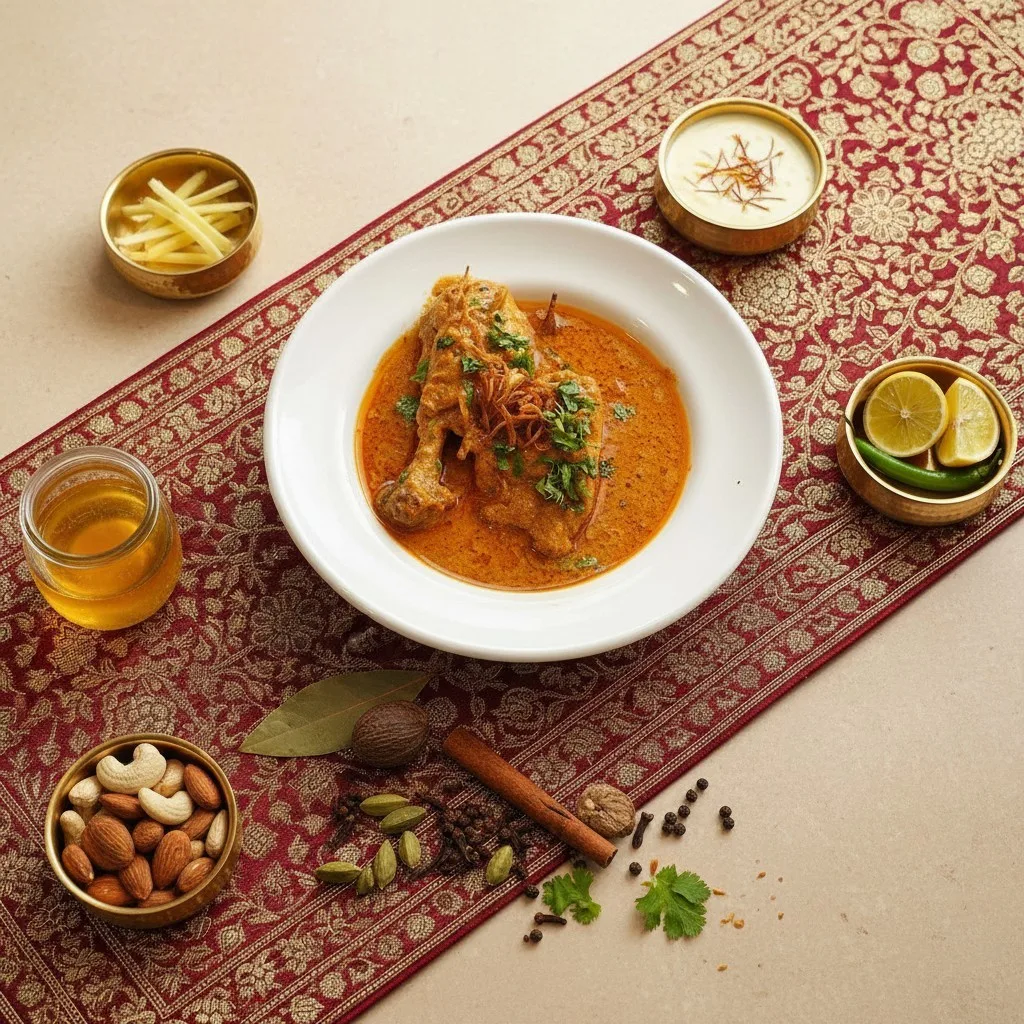 Chicken korma After