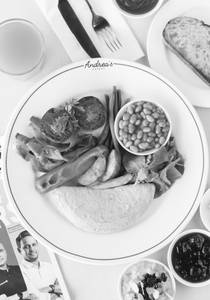 Confident casual-fine dining, supporting dish in this style