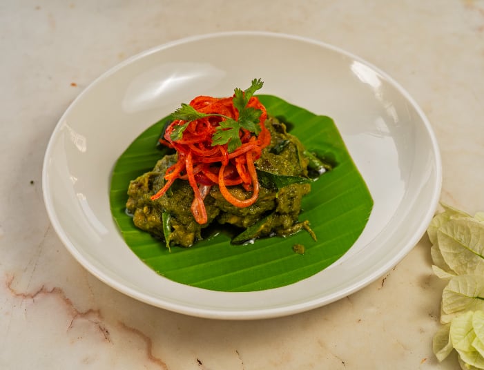 Casual-upbeat multi-cuisine all-day restaurant, supporting dish in this style