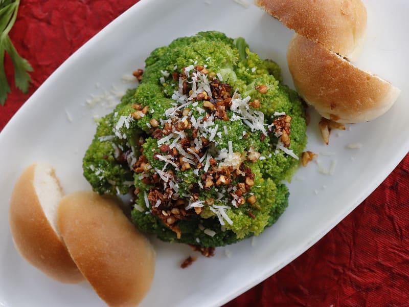 Casual-vibrant Italian trattoria, supporting dish in this style