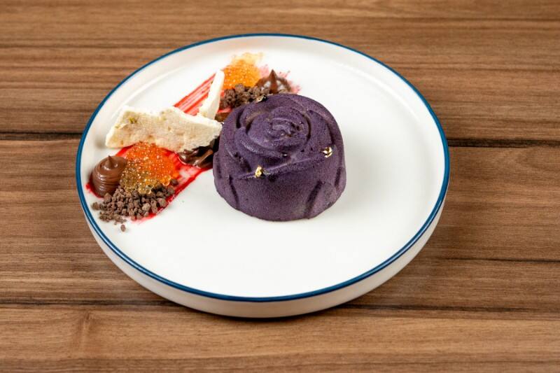 Contemporary casual-dining Indian, supporting dish in this style