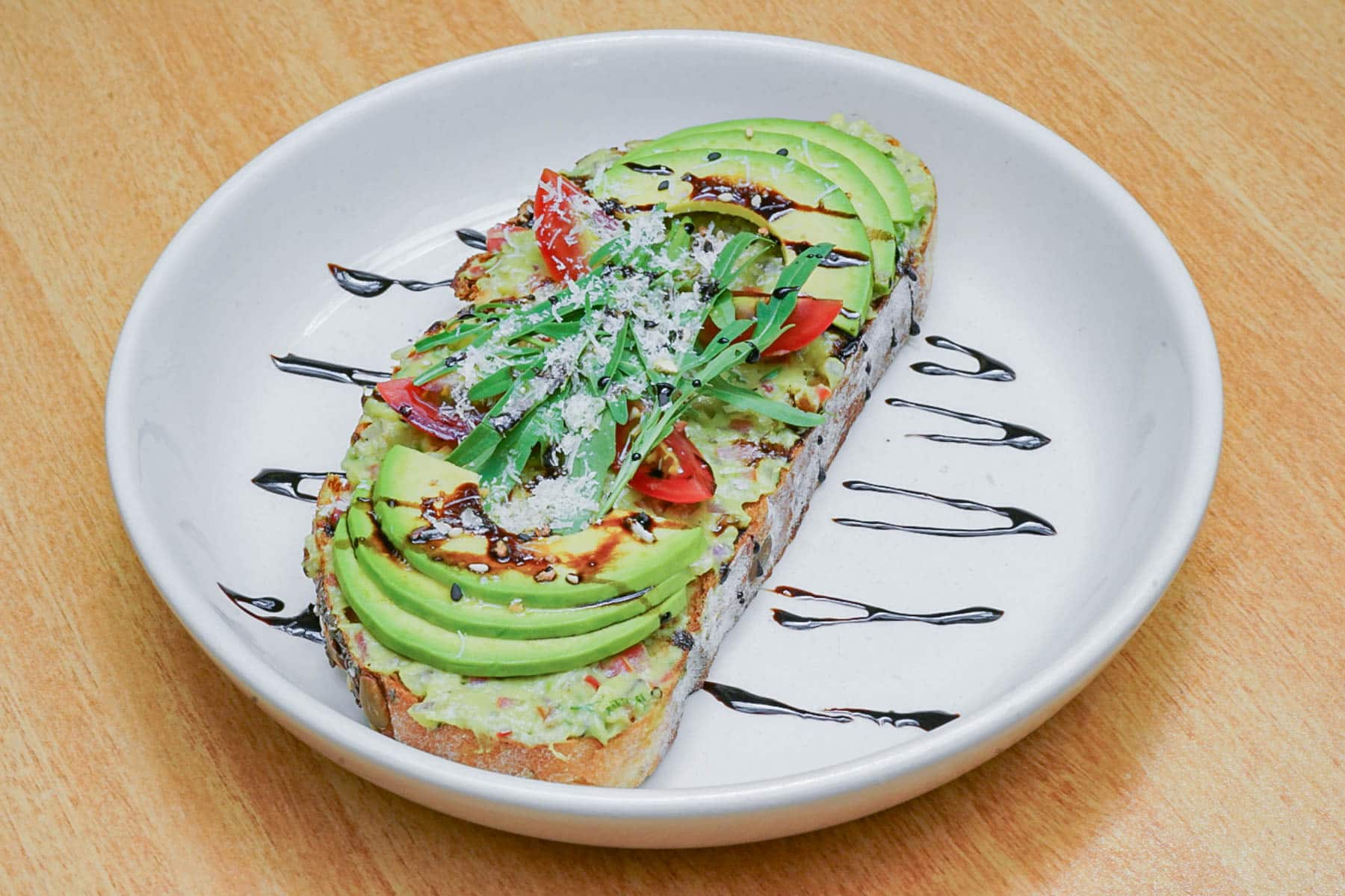 Casual neighbourhood cafe, supporting dish in this style