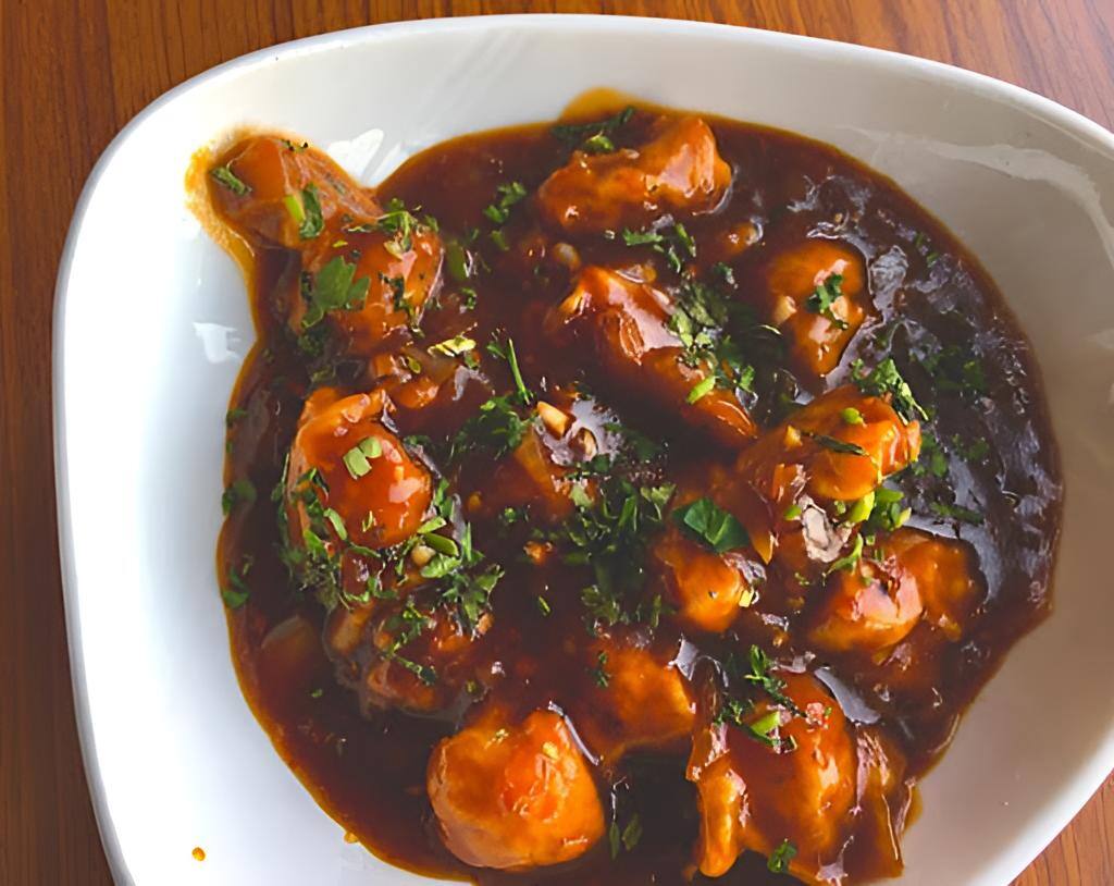 Casual-pub-multicuisine-approachable, supporting dish in this style