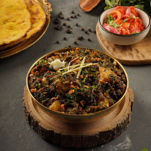 Heritage Delhi dhaba elevated to, supporting dish in this style