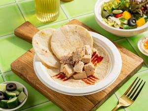 Bright, supporting dish in this style
